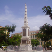 Monumento a Torrijos en la Plaza de la Merced